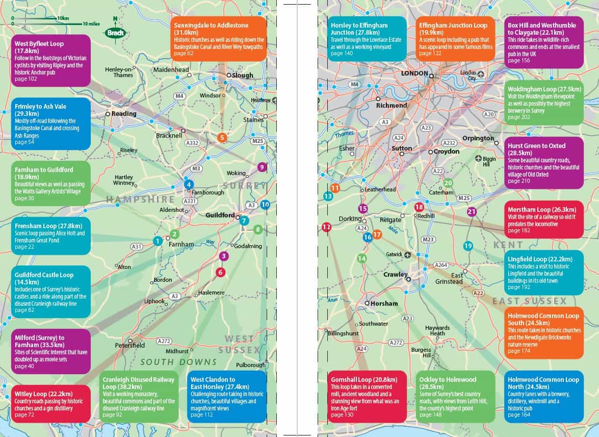 Bradt Cycling in Surrey Guidebook - Image 2