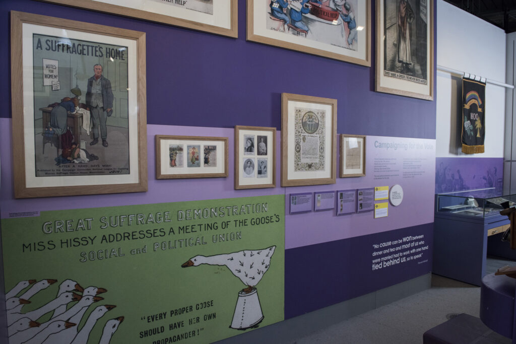 The People's History Museum, Manchester. 