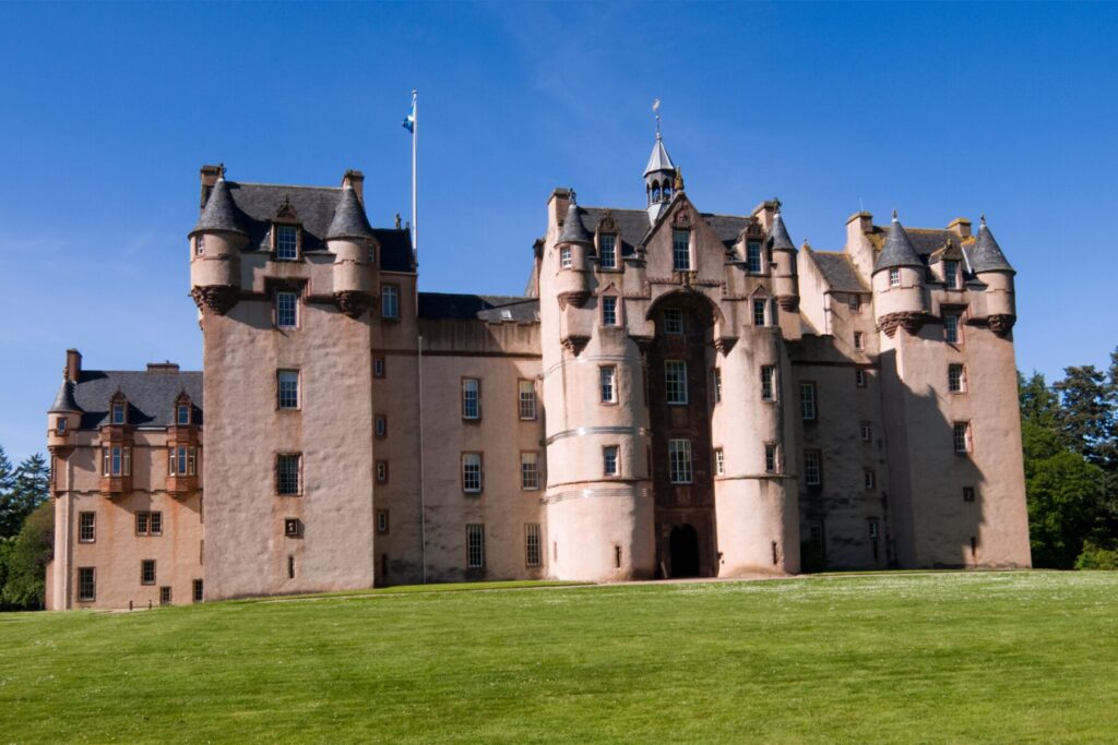 Fyvie Castle in Scotland 