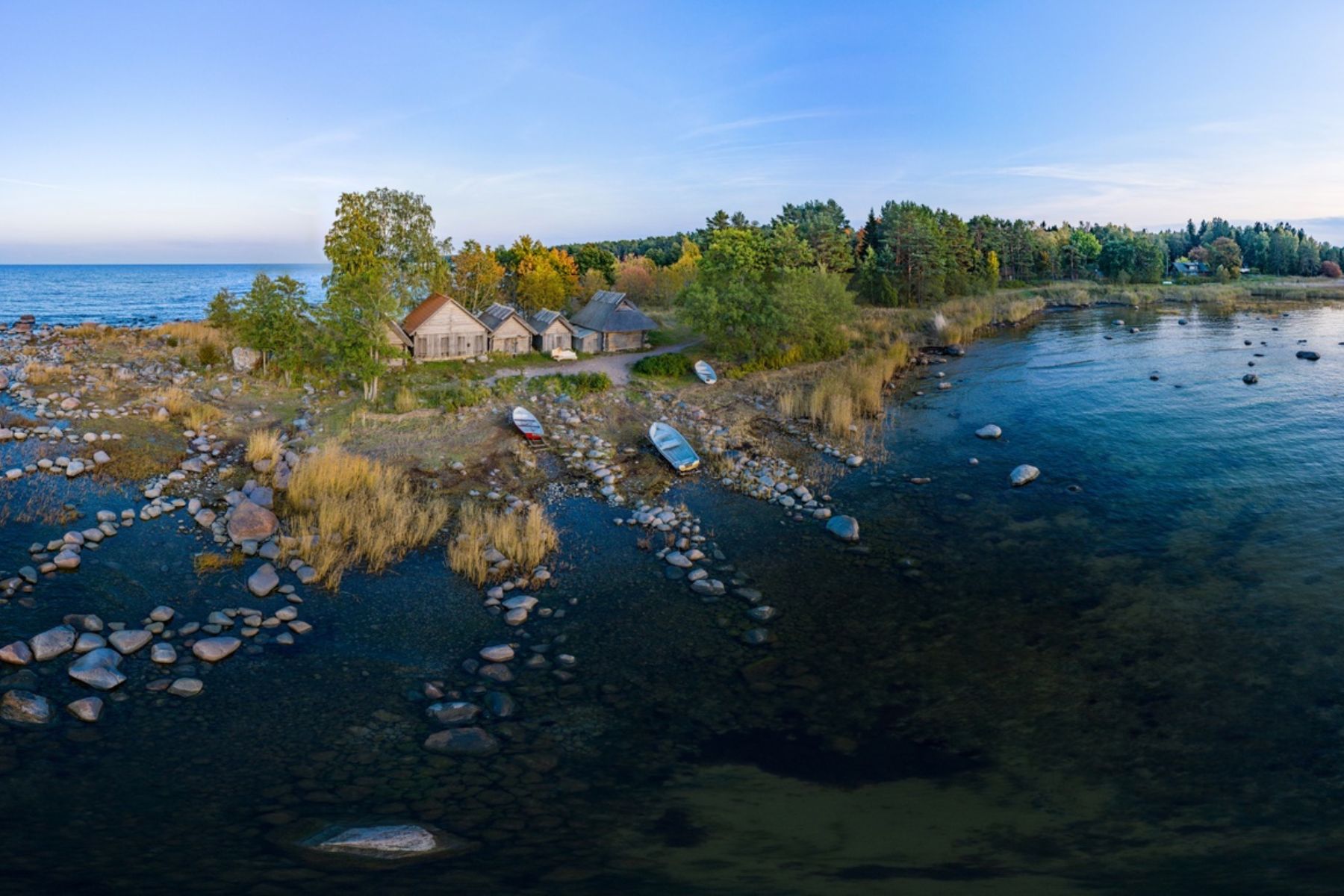 Altja fishing village in Lääne-Viru County, Estonia