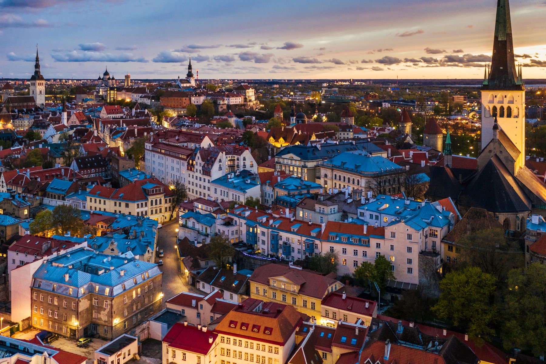 Old Town Tallinn, Estonia