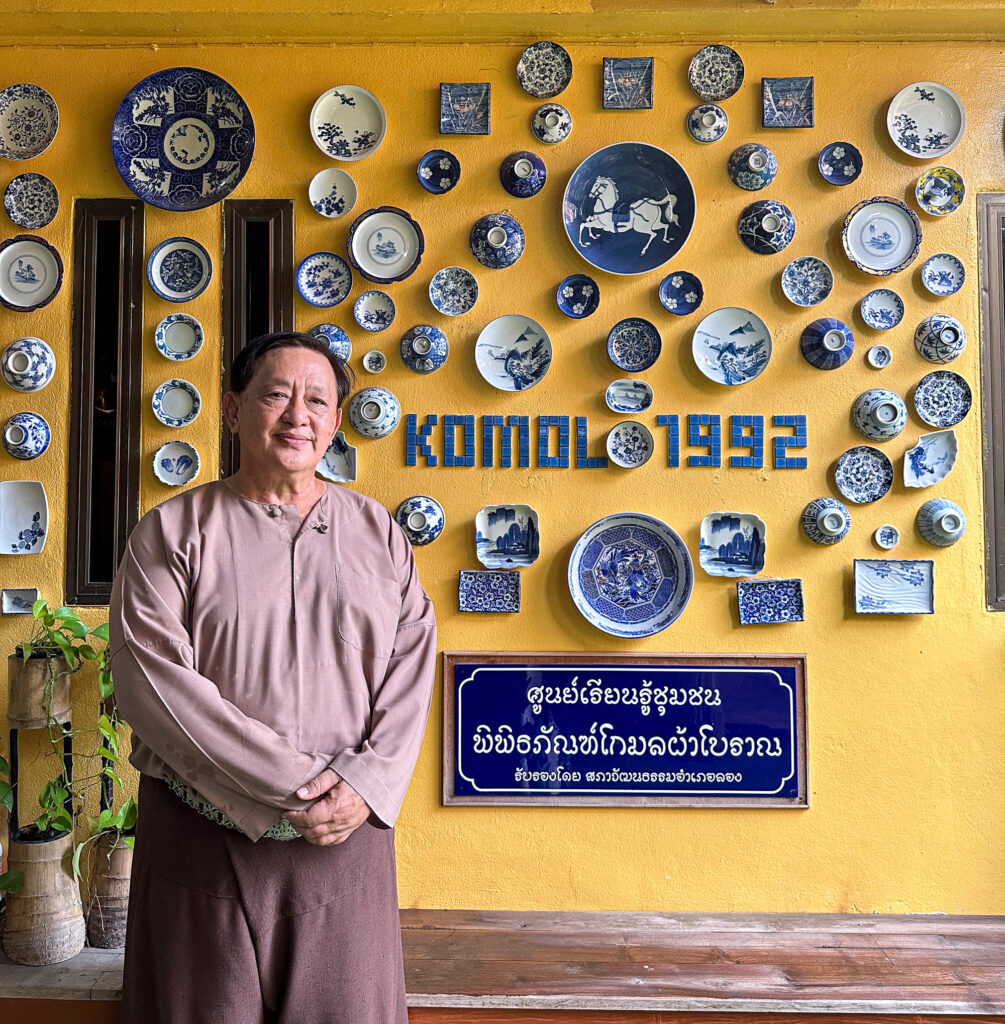 Komol Panichpun the founder of the Komol Textile Museum in Phrae