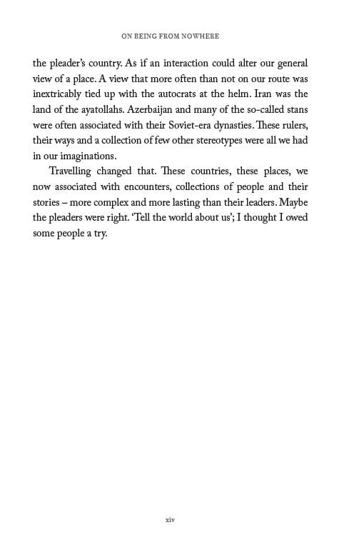 On Being from Nowhere (Journey Books) (Travel Literature) - Image 5