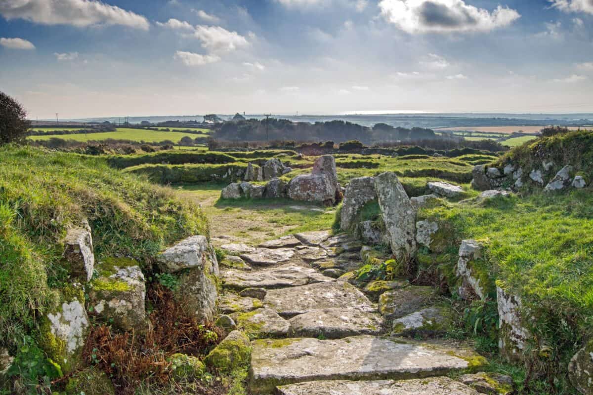 Carn Euny in Cornwall