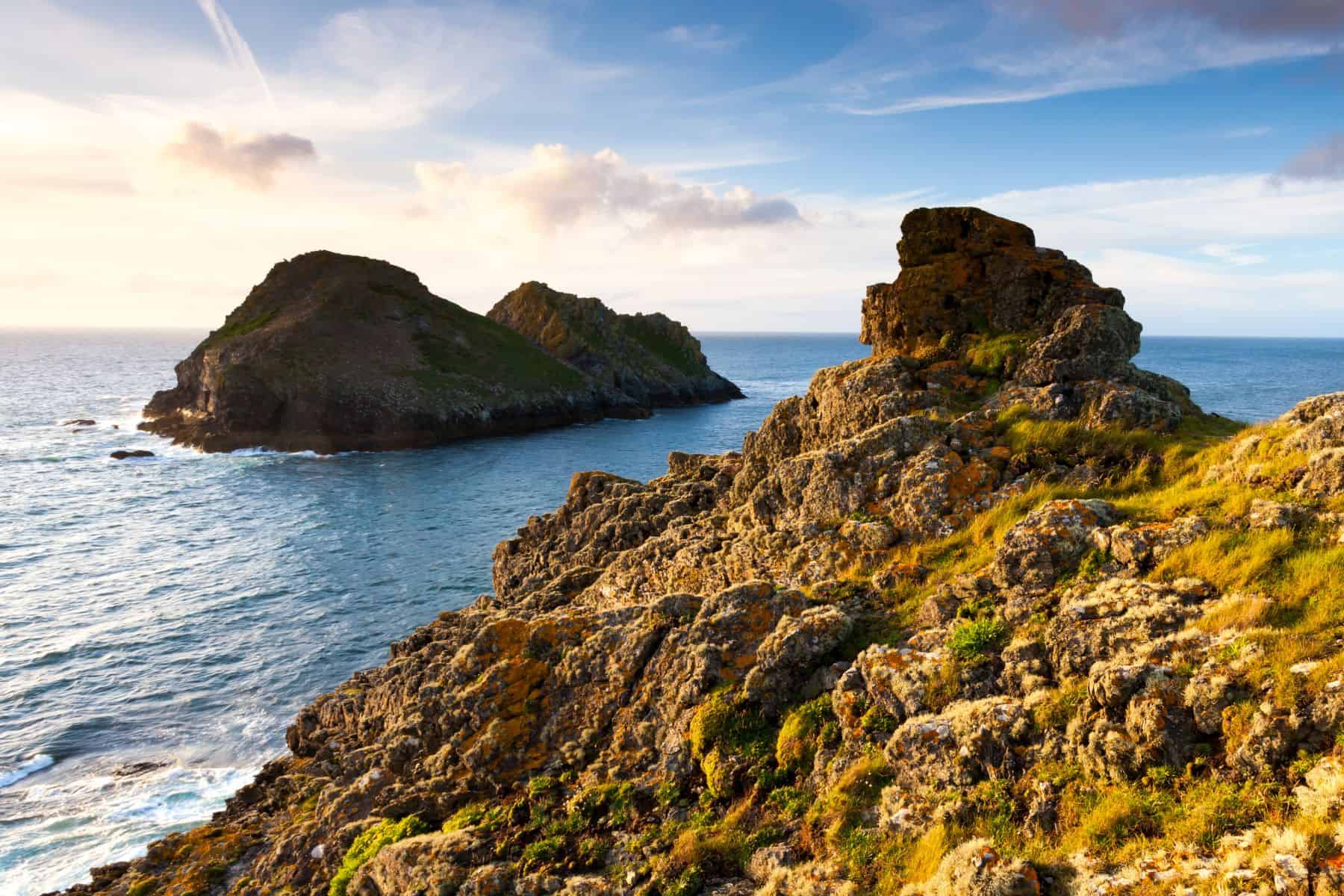 The Gull Rocks in Cornwall