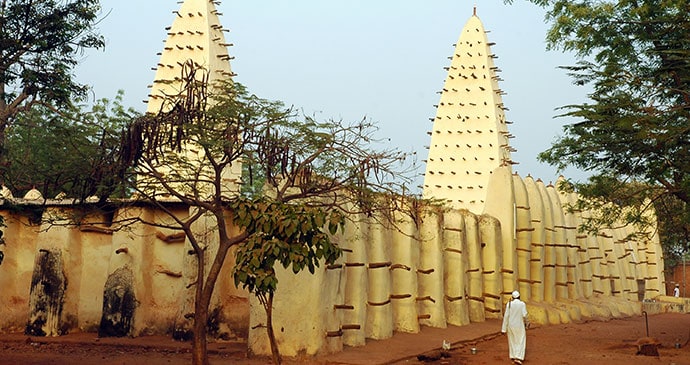 The Grand Mosque in Bobo-Dioulasso, Burkina Faso