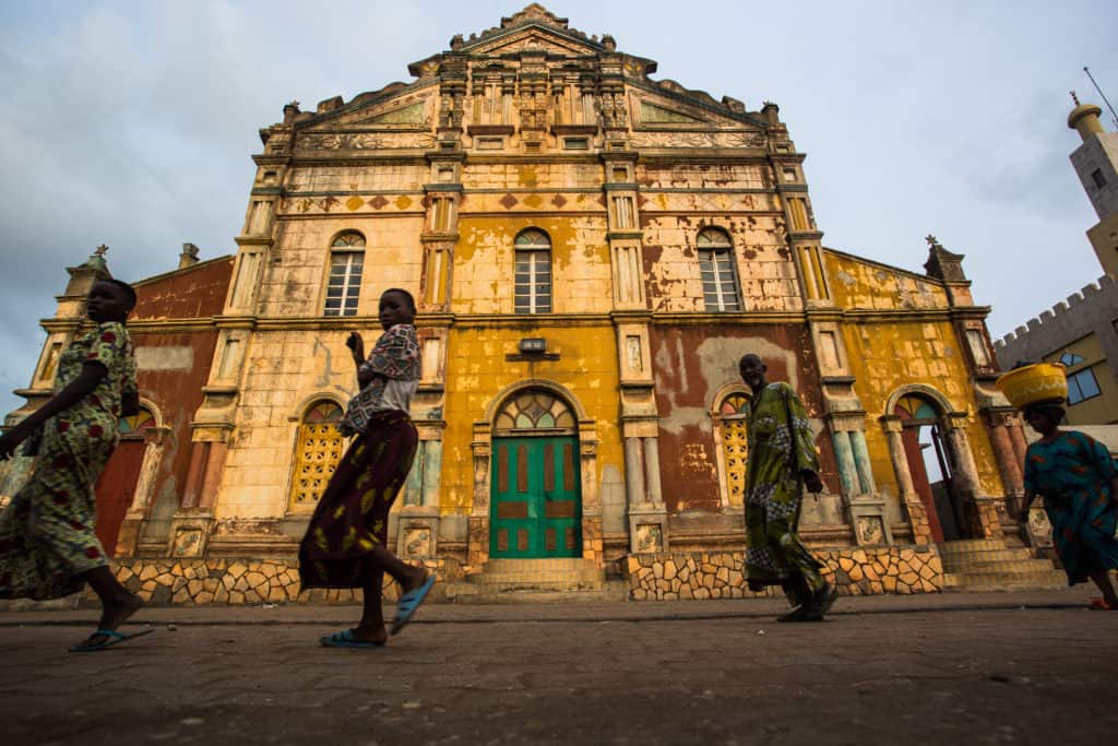 Porto-Novo's Grand Mosque in Benin