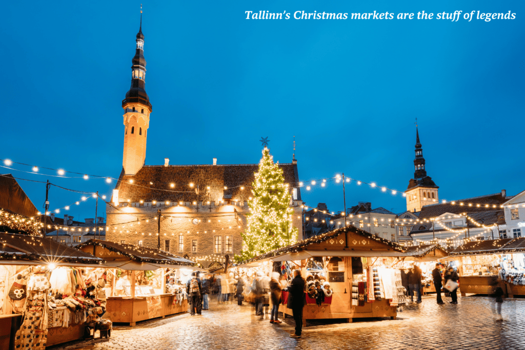 Tallinn Christmas markets in Estonia 