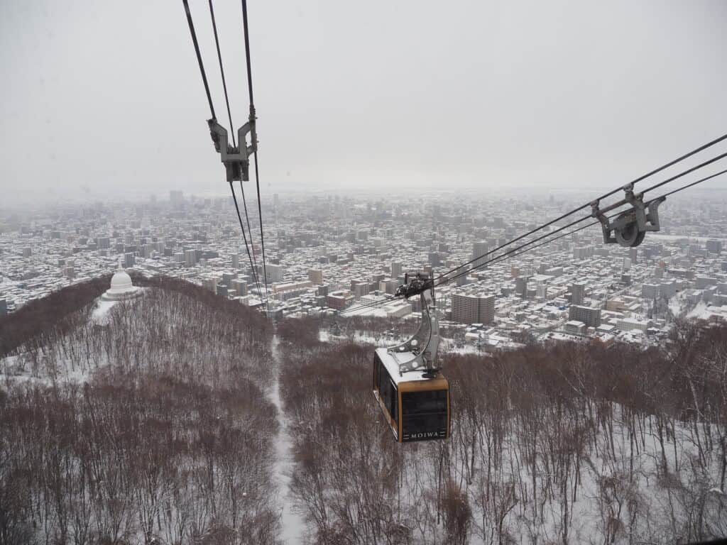 Mount Moira Ropeway, Sapporo Japan 