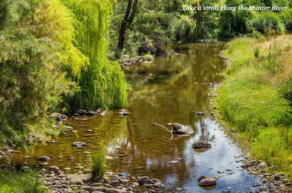 Hunter River in Australia 