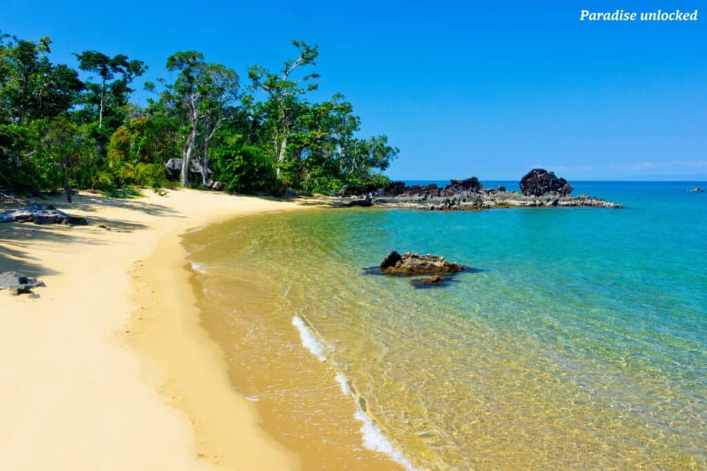 Nosy Be Beach in Madagascar 