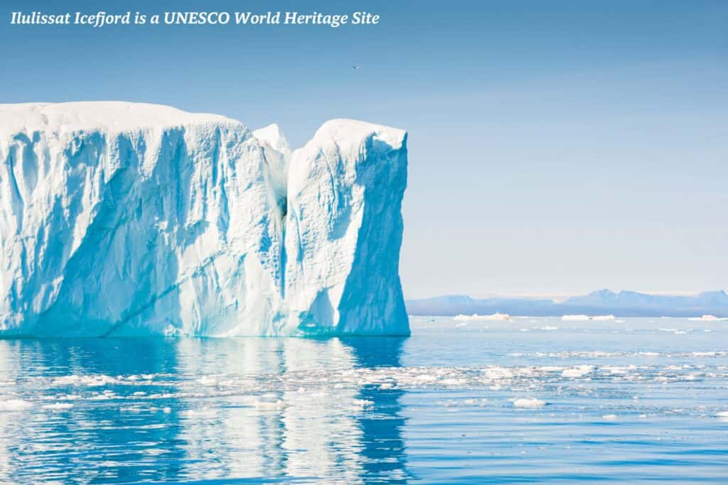 Big iceberg in Ilulissat Icefjord, Greenland 