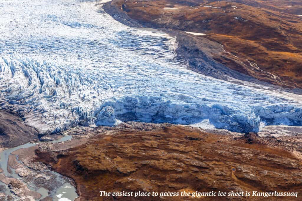 Kangerlussuaq ice sheet, Greenland travel itinerary 