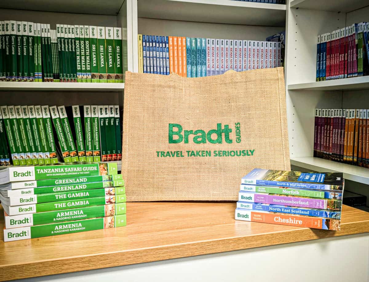Bradt Travel Taken Seriously Bag with Books