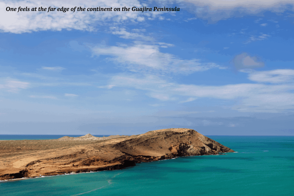 Rocky outcrop on Colombia's Guajira Peninsula -  the best places to go in Latin America 