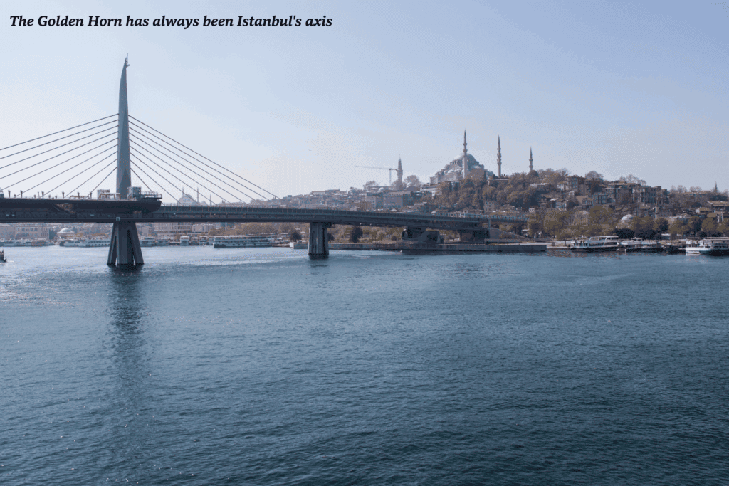 bride over the Bosphorus near the Golden Horn in Istanbul, Turkey - get off the beaten track in Istanbul