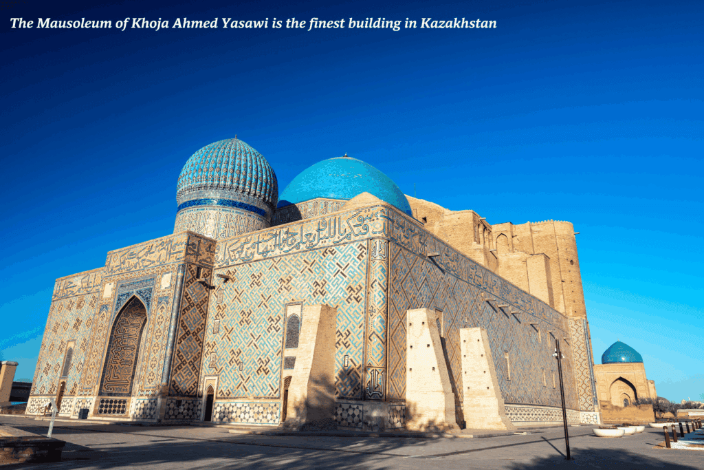 Mausoleum of Khoja Ahmed Yasawi - facts about Kazakhstan