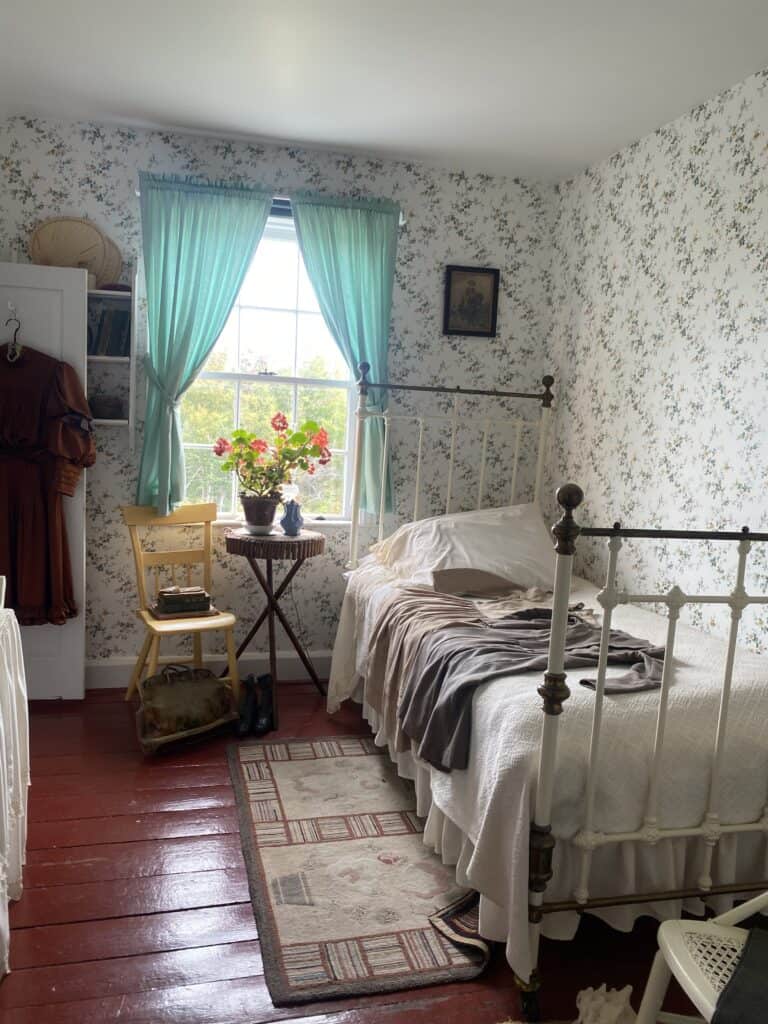 Bedroom of Anne of Green Gables on Prince Edward Island, Canada 