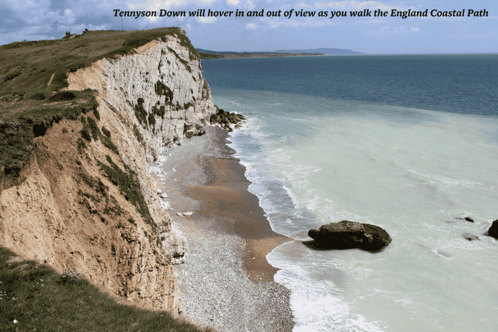 Tennyson Down on the Isle of Wight, England