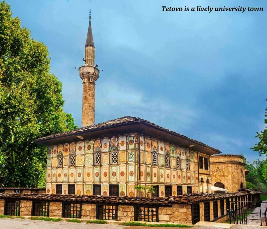 Alaca Mosque in Tetovo in North Macedonia