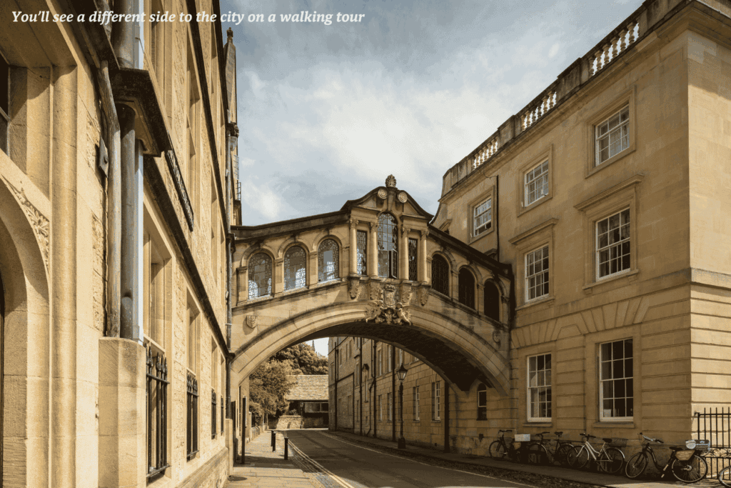 The Bridge of Sighs in Oxford, England
