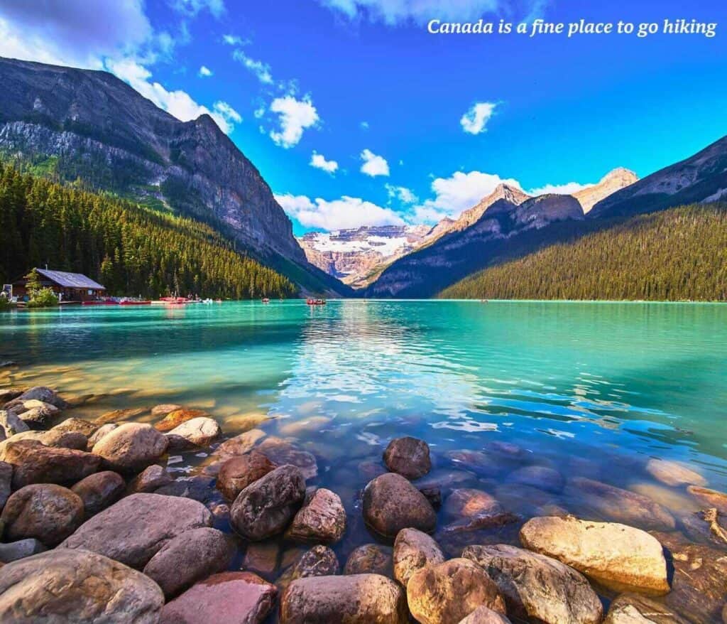 Lake Louise in Banff National Park in Canada