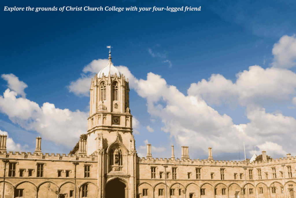 Clouds over Christ Church College in Oxford, England