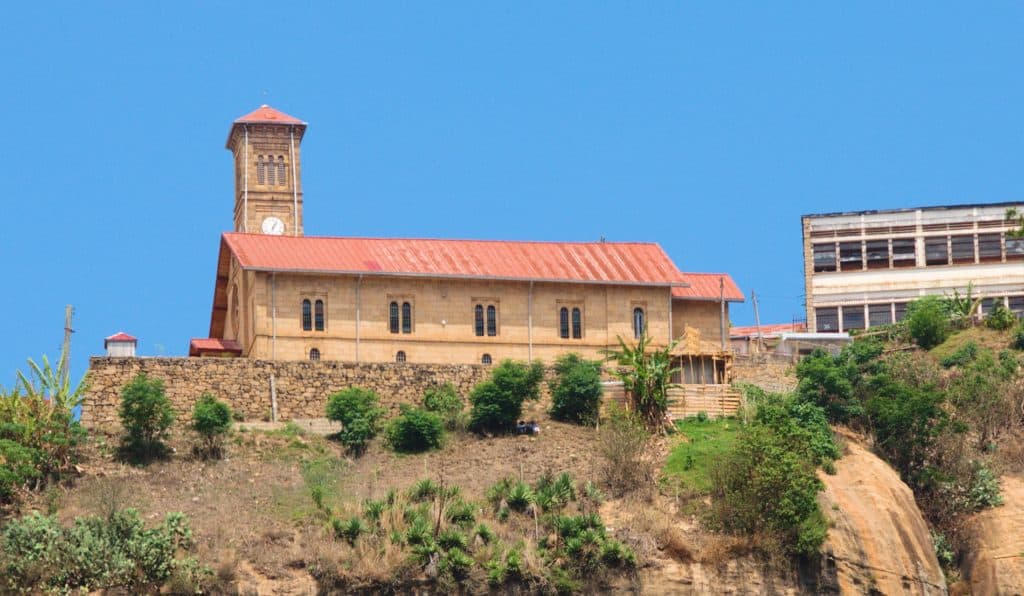 Church in Antananarivo in Madagascar