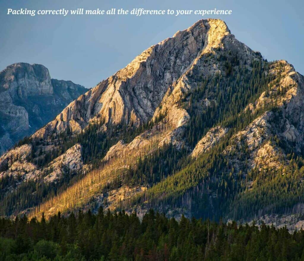 Rocky Mountains in Alberta, Canada