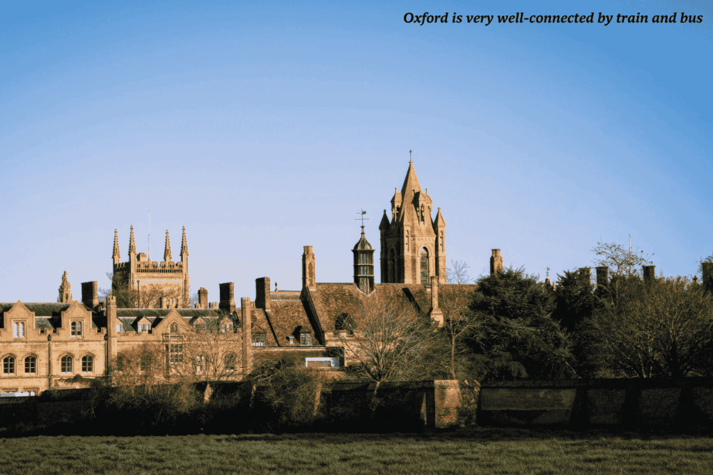 University buildings in Oxford, England