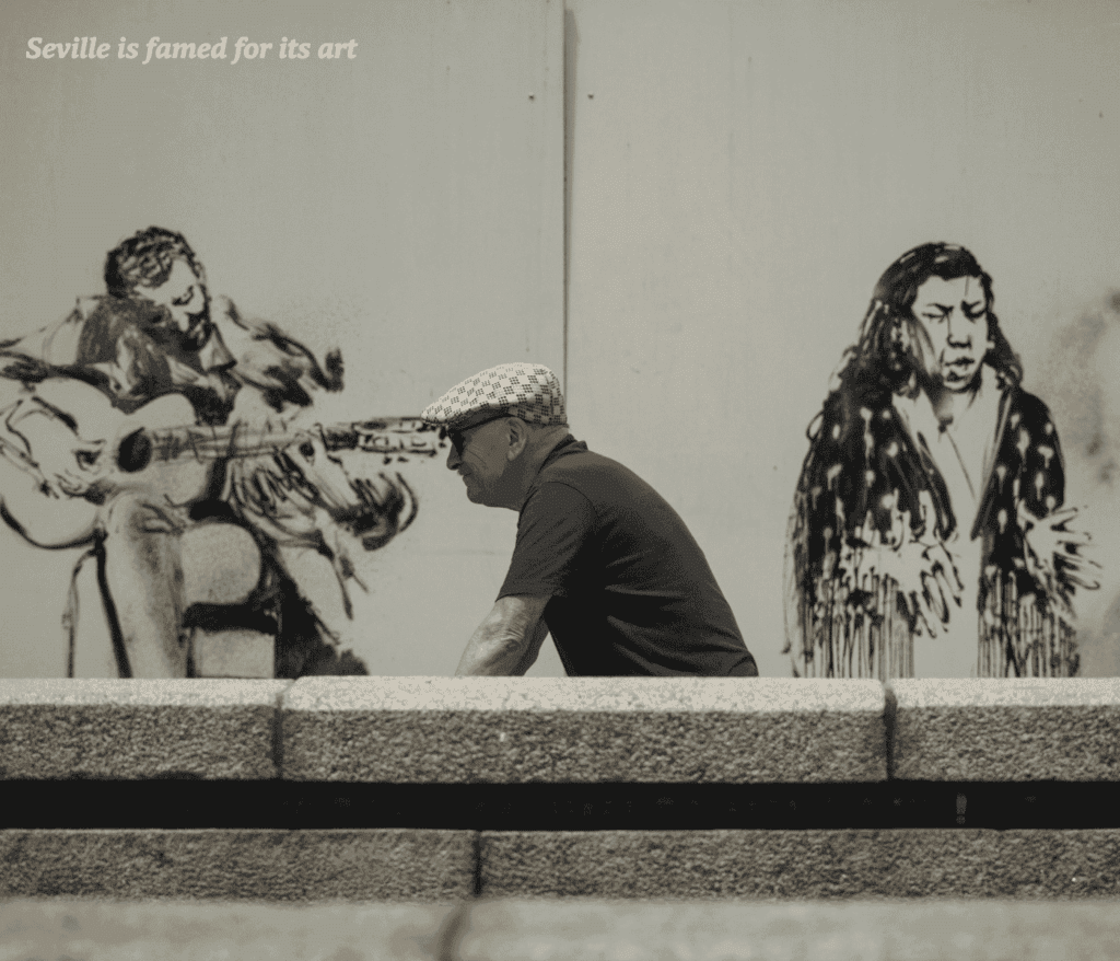 Street art in Seville, Spain