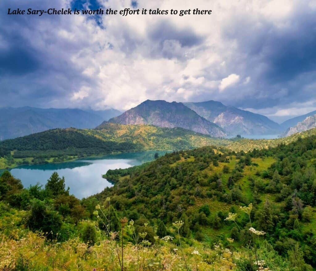 Forest around Lake Sary Chelek in Kyrgyzstan