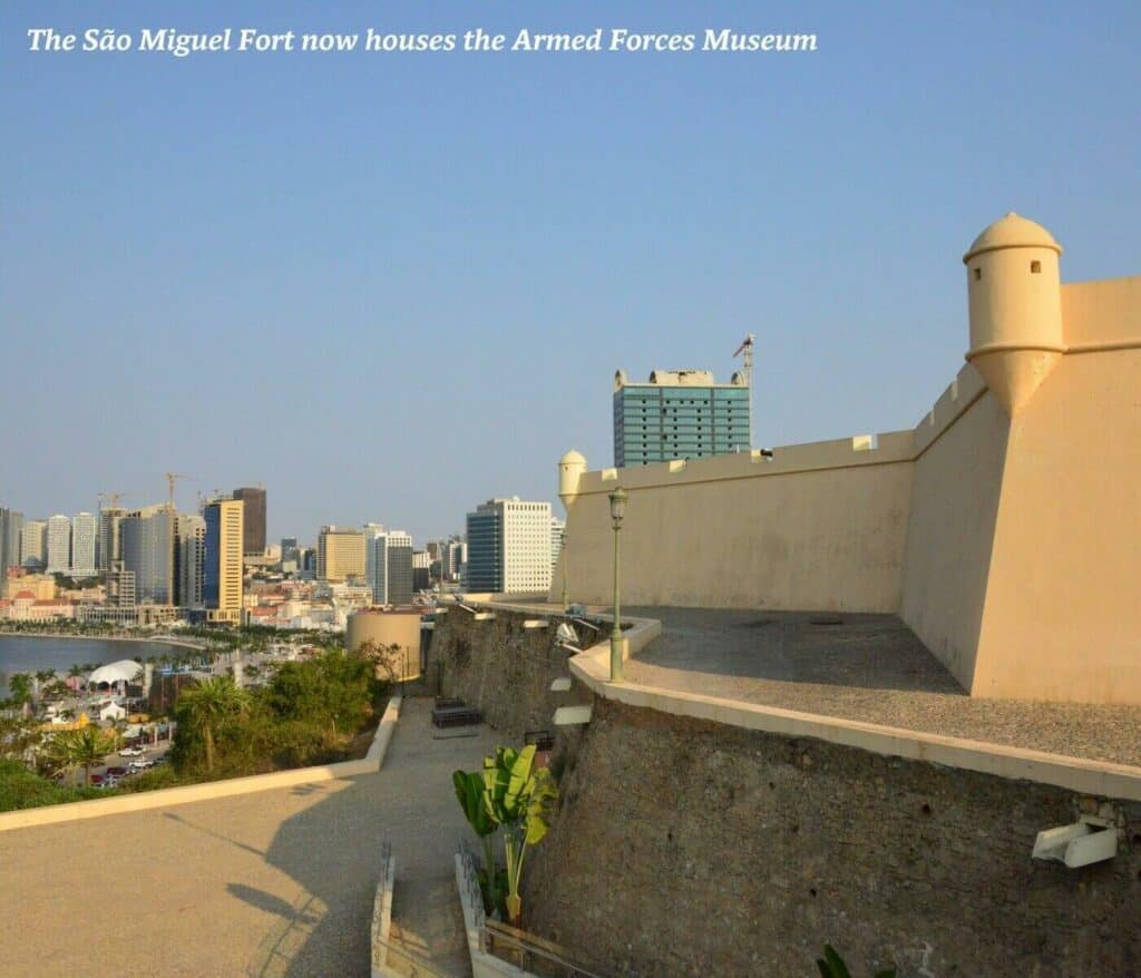 View from Sao Miguel Fort in Luanda, Angola