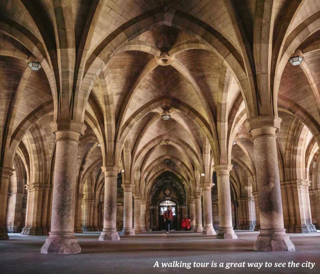 Cloisters in Glasgow, Scotland