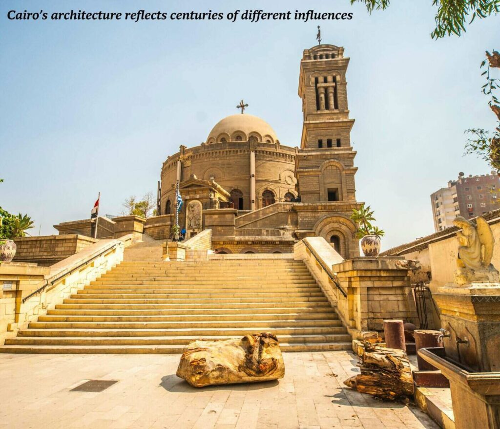 St George's Church in the Coptic Quarter in Cairo, Egypt