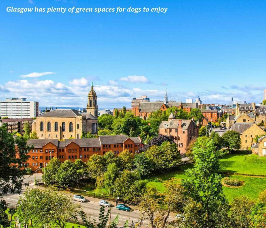 Glasgow skyline, Scotland