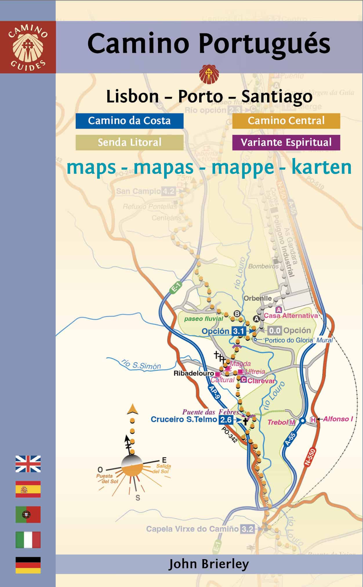 Camino Portugues Maps