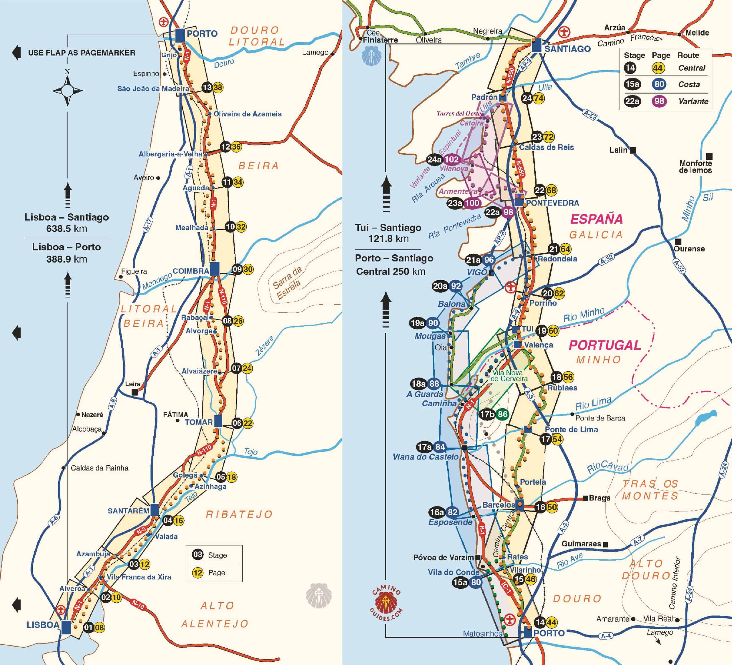 Camino Portugues Maps (Camino Guides) - NEW EDITION DEC 2026 - Image 3