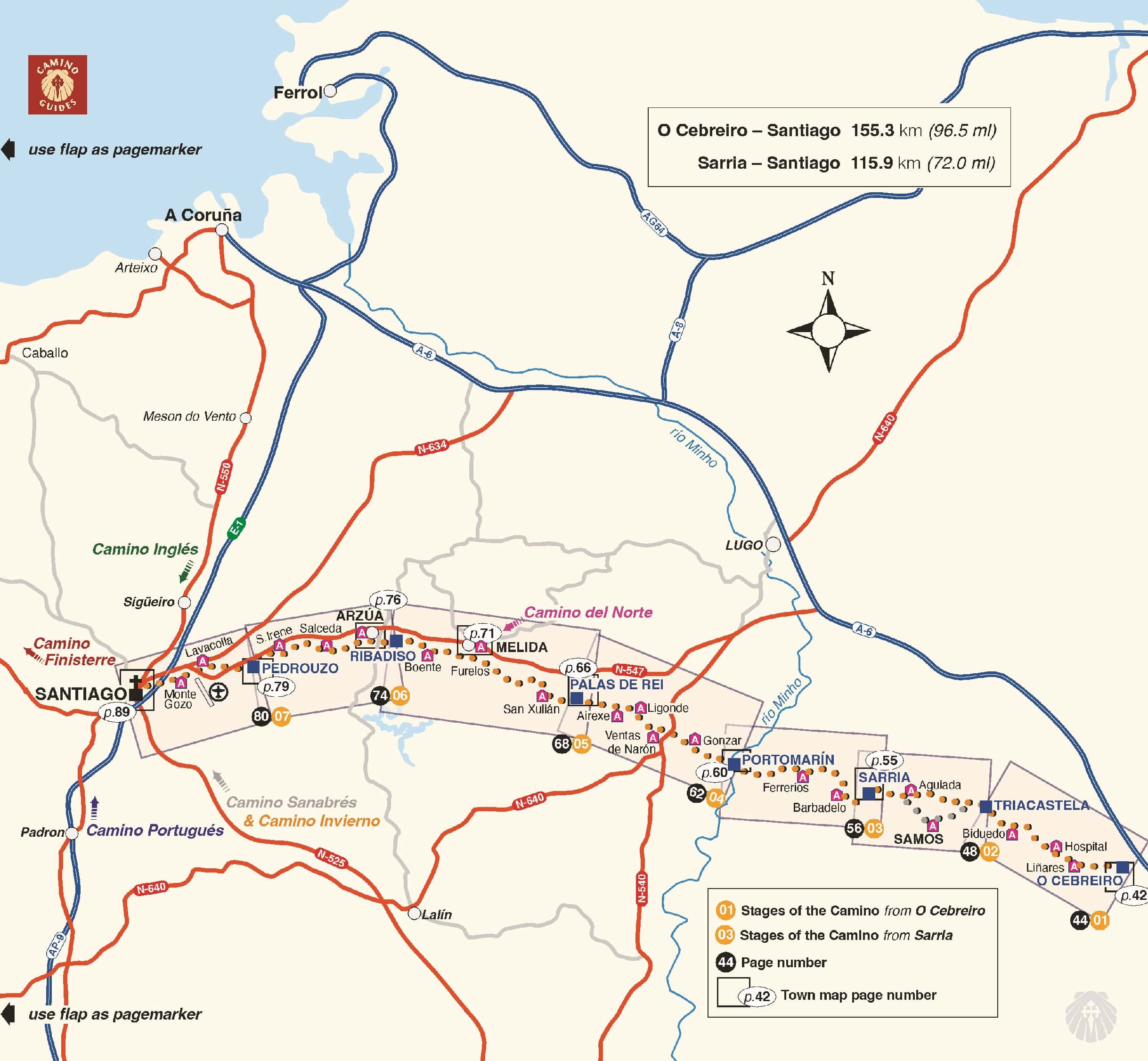 Camino de Santiago: Sarria – Santiago (Camino Guides) NEW EDITION DEC 2026 - Image 3