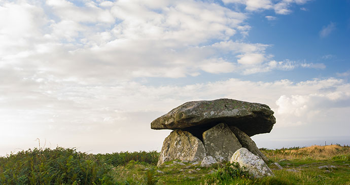 Chun Quoit Cornwall England UK by ian woolcock Shutterstock