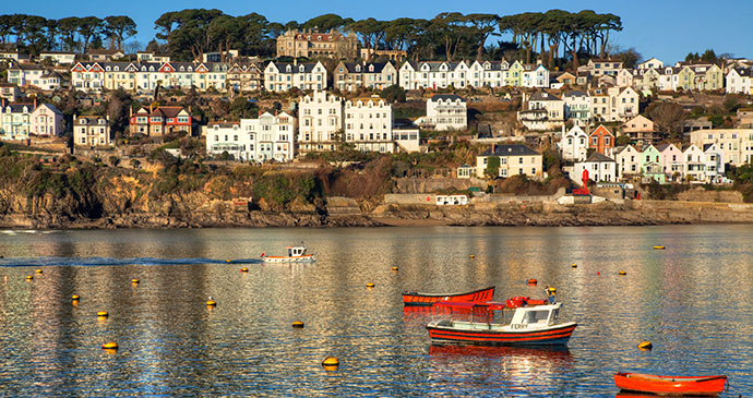 Fowey Cornwall England UK by Gordon Bell Shutterstock