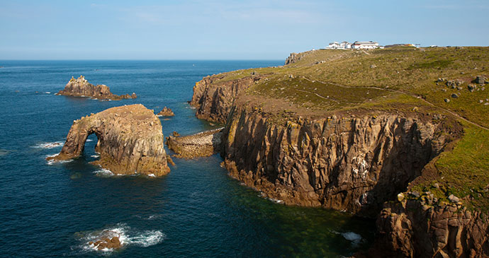 Lands End Cornwall England UK by stocker1970 Shutterstock