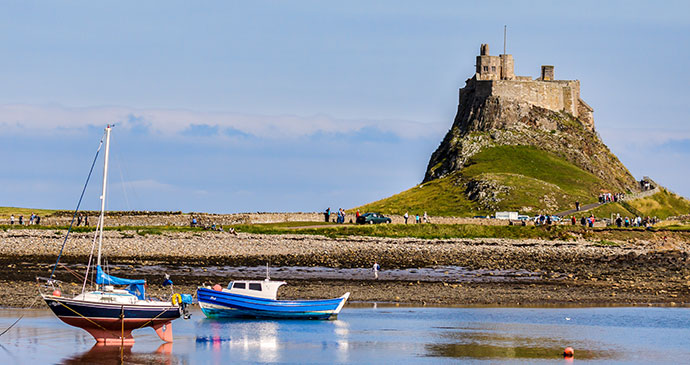 Lindisfarne Castle Lindisfarne Northumberland England UK by Philip Bird LRPS CPAGB Shutterstock