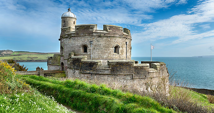 St Mawes Castle Cornwall England UK by Helen Hotson Shutterstock