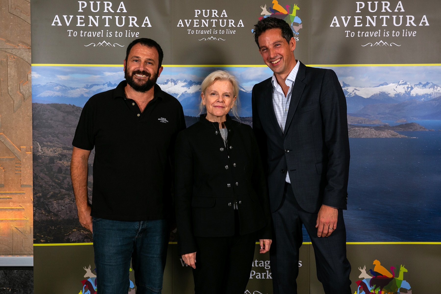 Thomas Power and Kristine Tompkins (Route of Parks) and Diego_Martin, Pura Aventura