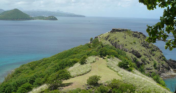 View along Pigeon Island © Claire Strange