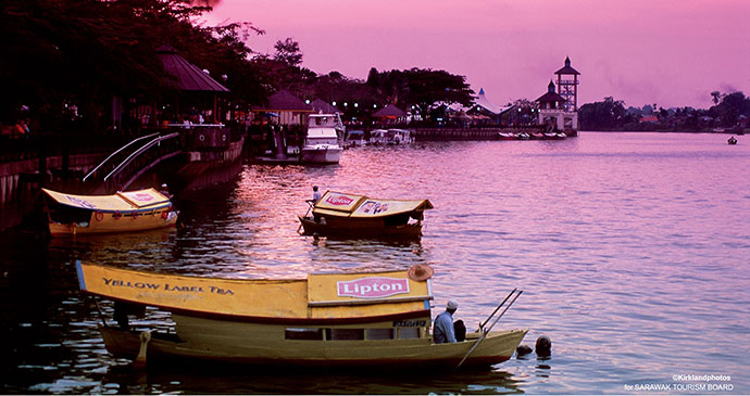 Boat, Brunei, Asia by Sarawaktourism