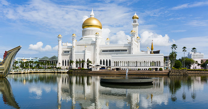 Istana Nurul Iman, Brunei, Asia by AHMAD FAIZAL YAHYA, Shutterstock