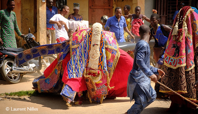 Egungun Porto-Novo Benin by Laurent Nilles
