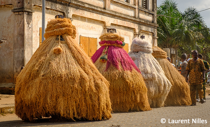 Zangbeto Voodoo culture Benin Laurent Nilles